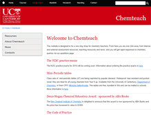 Tablet Screenshot of chemteach.ac.nz